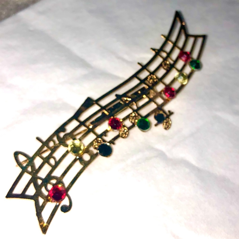 Musical brooch - Picture 6 of 6
